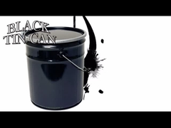 10L Ember Cat Logam Anti Karat Ember Logam Tahan Lama 5 Galon Dengan Strip Busa