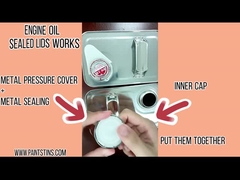 Oli mesin kaleng kosong 4liter 1galon