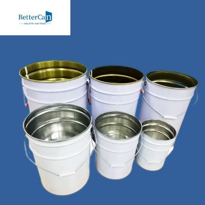 Beli Ember Logam 20L Putih, Ember Logam 5 Galon Dengan Tutup Pengunci online manufacture