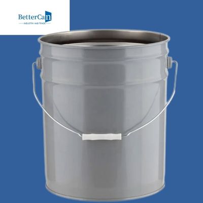Beli Kaleng Cat Logam Bergaris, Ember Cat 5 Galon Dengan Tutup online manufacture
