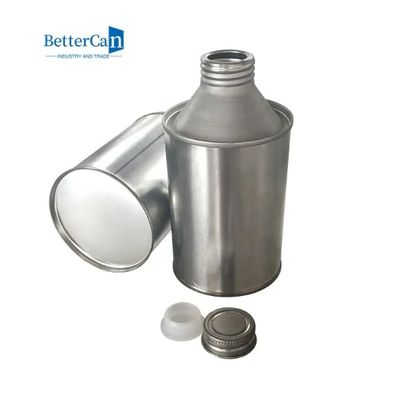 Beli Kaleng Minyak Logam OEM Dapat Mengosongkan Kaleng Cat 250ml Dengan Tutup Sekrup online manufacture
