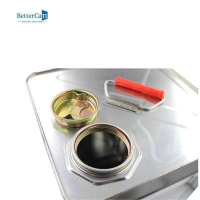 Beli Kaleng Cat 20 Liter Berperekat Persegi Dengan Tutup Penutup Nosel Minyak online manufacture