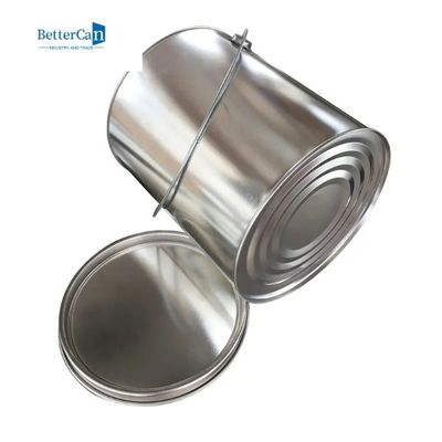 Beli Kaleng Kaleng Cat Bulat Kontainer 4L Kaleng Cat Galon Logam Kosong online manufacture