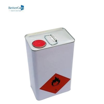 Beli Kaleng Persegi Kosong Kaleng Cat Primer Persegi Panjang 2L Dengan Bahan Tinplate Squeeze Lids online manufacture