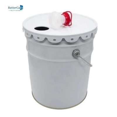 Beli Kaleng Cat Dekorasi Bulat 20L Cat Putih Ember 5 Galon online manufacture