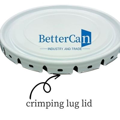 Beli Aksesori Timah Kustom 0.30mm Metal Lug Lids Dengan Spouts Auto Stamping Machine online manufacture