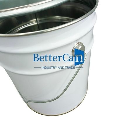 Beli 10L Ember Cat Logam Anti Karat Ember Logam Tahan Lama 5 Galon Dengan Strip Busa online manufacture