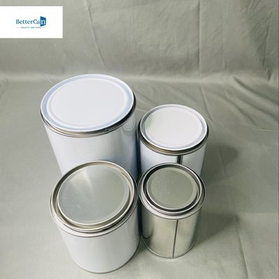 Beli OEM Bulat 250ml Tin Cat Kaleng 500ml Cat Container Industrial online manufacture