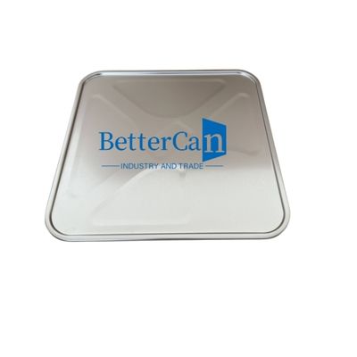 Beli Kaleng Persegi 18 liter Lapisan Bening Bawah Lacquer Luar 0.28mm Komponen Kaleng online manufacture