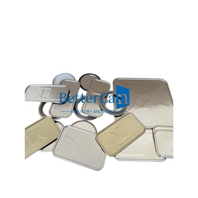 Beli 0.28mm Rectangular Tin Components 1liter Square Gold OEM Tin Accessories online manufacture