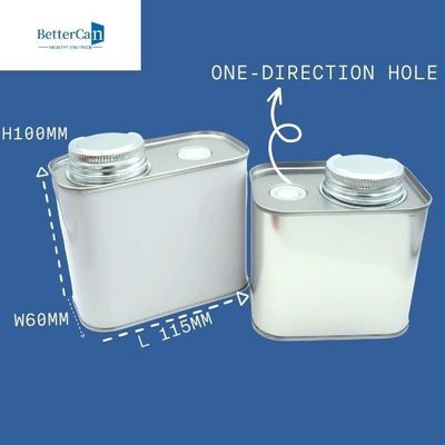 150g-500g Coffee Bean Tin Square Tin Containers Manufacturers