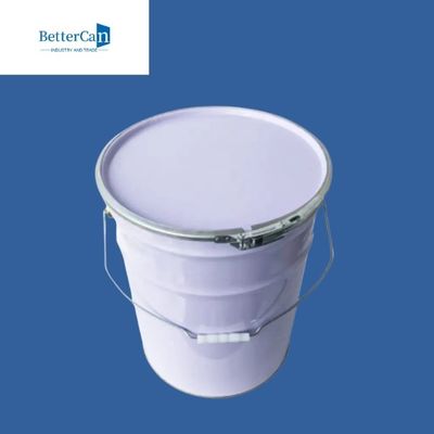 Ember Cat Logam Kosong 20L 5 Galon Ember Cat Putih dengan Tinggi Disesuaikan