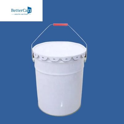 Ember Cat Logam Kosong 20L 5 Galon Ember Cat Putih dengan Tinggi Disesuaikan