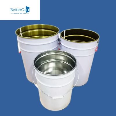 ISO9001 5 Gallon Aluminium Bucket, Painted Metal Bucket