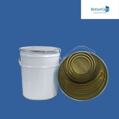 ISO9001 5 Gallon Aluminium Bucket, Painted Metal Bucket