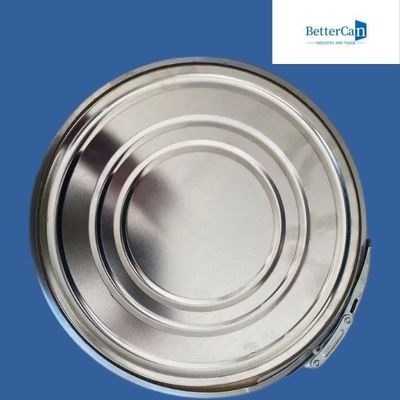 20l Round Metal Paint Pail 5 Gallon Metal Drum, Dengan Tutup Sekrup