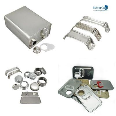0.28mm Oli Mesin Kaleng Logam 1 Galon Wadah Cat