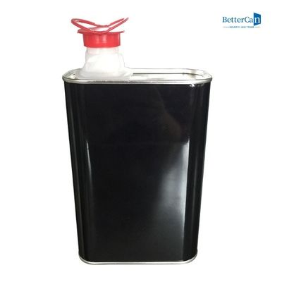 ISO9001 Custom Engine Oil Tin Kotak Kosong Kaleng Cat 1 Liter