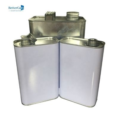 Kaleng Oli Rem Kosong Kosong 1 Liter Oli Motor Kaleng Tebal 0.23mm
