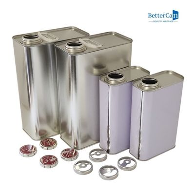 Kaleng Oli Rem Kosong Kosong 1 Liter Oli Motor Kaleng Tebal 0.23mm