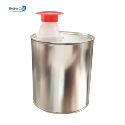 Produsen Wadah Timah Logam Kaleng Cat 500ml Dengan Tutup Tarik