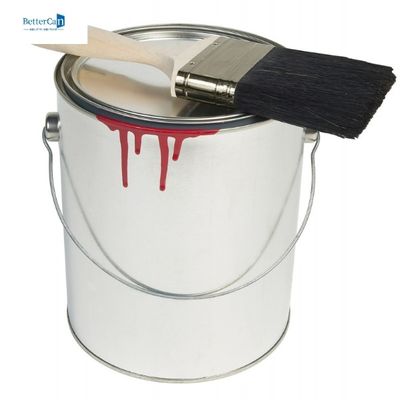 Putaran 5 Liter Kaleng Cat Kosong Wadah Cat Industri 1.3 Galon Timah Ember Massal
