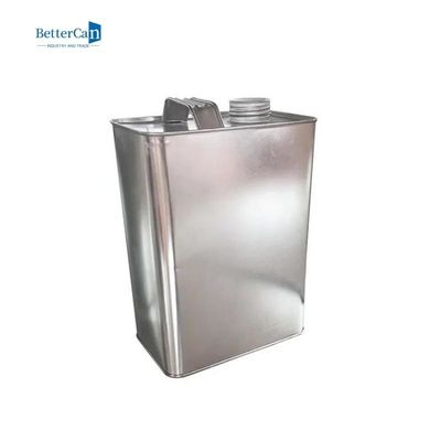 Kaleng Kaleng Cat Kosong 2,5 Liter 1 Galon Kaleng Tinplate Dengan Cap Tekanan