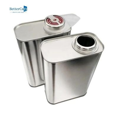 Kaleng Kaleng Cat Kosong 2,5 Liter 1 Galon Kaleng Tinplate Dengan Cap Tekanan
