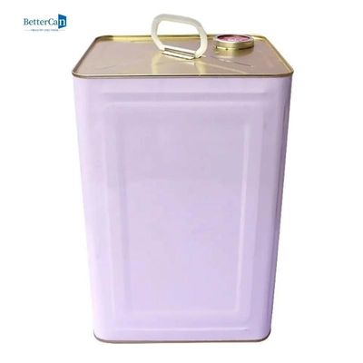 Kaleng Cat Industri Perekat Kaleng Cat Logam Kosong Persegi 10 Liter