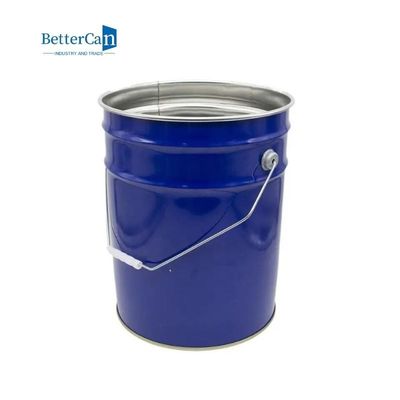 Custom 5 Gallon Bucket Round 10L Metal Bucket Pail Stackable Package