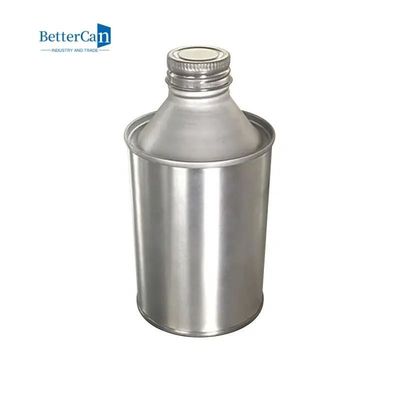 Kaleng Cat Industri Silinder Logo Debossed Lem Kemasan Kosong 250ml Kaleng Cat