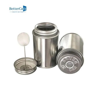 Kaleng Cat Industri 118ml Kaleng Silinder Untuk Kemasan Semen Lem PVC / CPVC