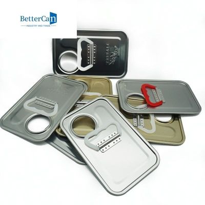 Kotak Kaleng Tinplate Cat Aksesoris Dengan Handle / Cap