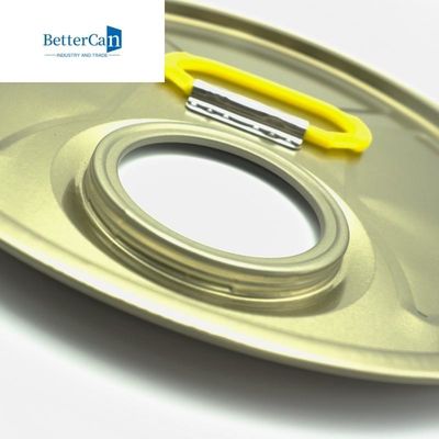 Komponen Kaleng Bulat, Bagian Bawah Ember Tinplate Dengan Unling / Lining Compound