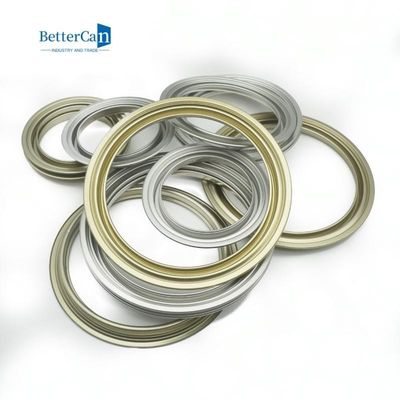 5 liter Tin Can Ring Ends Bottom 0.25mm Ketebalan Tin Can Ring Components Wave Shear