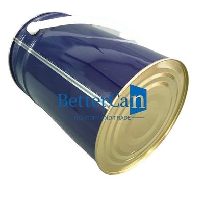 Bucket 5 Gallon Putih Tin Bucket 5 Liter Tin Bucket Dengan Kunci Ring Karet Gasket