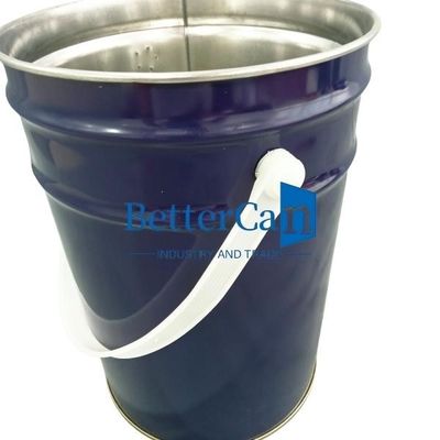 Bucket 5 Gallon Putih Tin Bucket 5 Liter Tin Bucket Dengan Kunci Ring Karet Gasket