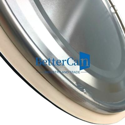 ISO9001 Metal Tin Lid Flower lug lid Untuk Ember Cat Kimia