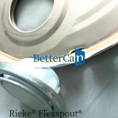 300mm Tin Bucket Aksesoris 0,38mm Metal Lid Dengan Rieke Flexspout Cap Untuk 20l Metal Bucket