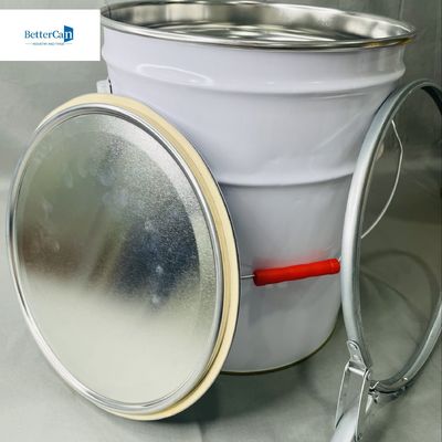 OEM Kosong Lapisan 10 Liter Kaleng Untuk Cat Kemasan UK Logam