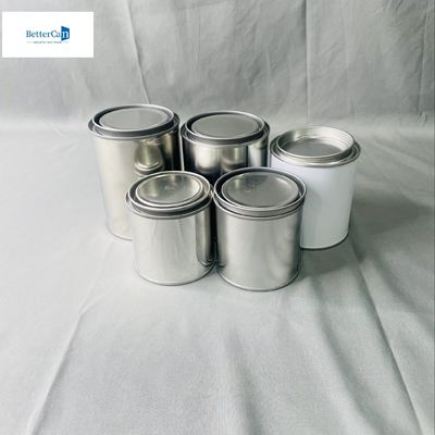 250ml Cat Tin Can kecil bulat 500ml Tin Container Dengan Tutup
