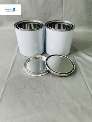 500ml Bulat Kimia 250ml Kaleng cat kosong Ketebalan 0,23mm