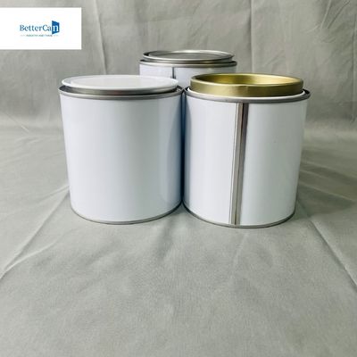 500ml Bulat Kimia 250ml Kaleng cat kosong Ketebalan 0,23mm