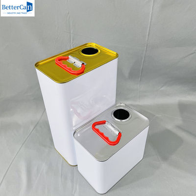 kosong 5L cat Tin persegi panjang Tin Can Cat kecil Tin