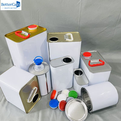1 liter set cat mobil kaleng kosong 1 liter kotak kemasan logam