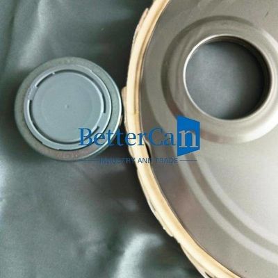 0.35mm Ketebalan Tin Bucket Lid Dengan Rieke Flexspout Tin Aksesoris 0.38mm Gauge Bucket Lid