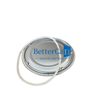 Ember Putih 10 liter dengan Strip Karet Gakset Ketebalan 0.28mm Dengan Kaitan Kunci Tersedia